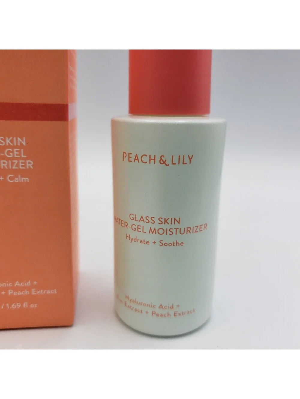PEACH & LILY Glass Skin Water Gel Moisturizer 1.69oz/50ml NEW IN BOX
